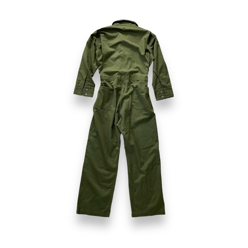 SOLD Vintage 1950s Texaco Oil Gas Station Mechanic Coveralls Chainstitch - Picture 10 of 11